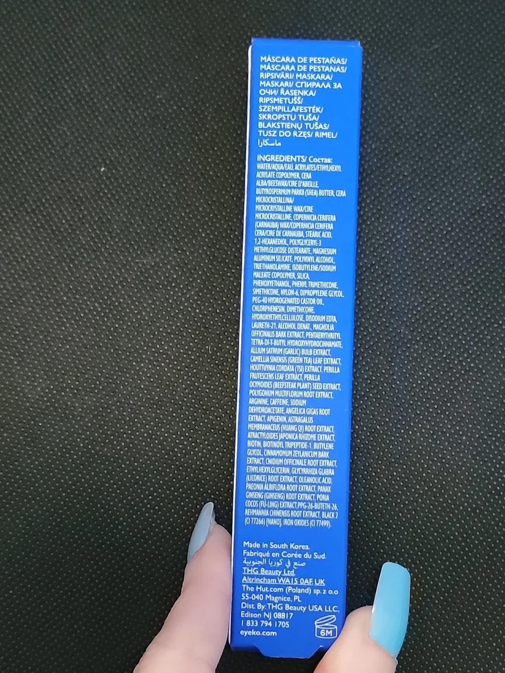 Eyeko Lash Alert Mascara — Blue Packaging, Black Shade